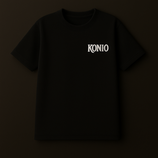 KONIO Essential Heavyweight Tee – Black